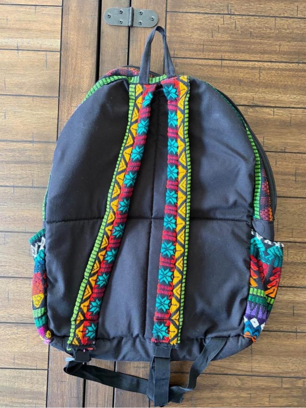 Guatemala Patterned Multicolor Backpack - Picture 4 of 6